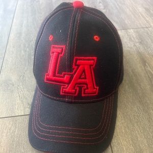 L.A. SnapBack, Youth Size, Black & Red